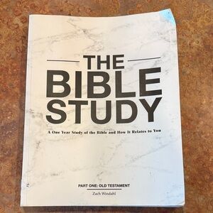 The Bible Study: A one year study of the Bible OLD TESTAMENT ONLY